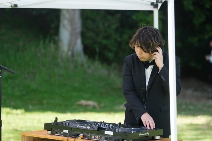 ウェディング会場でのDJ